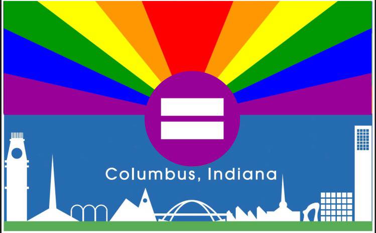 Columbus Pride Indiana Logo for 2018