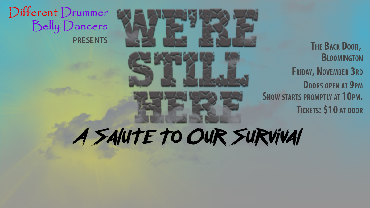 Logo for Forbidden Belly Dance 2017 - We're Still Here - A Salute to Our Survival