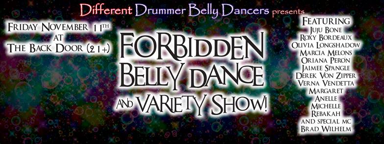 Forbidden Belly Dance and Variety Show Logo - 2016