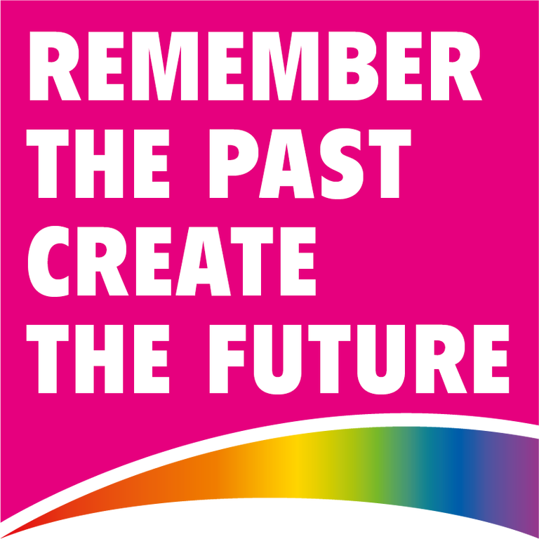 Remember the Past, Create the Future logo